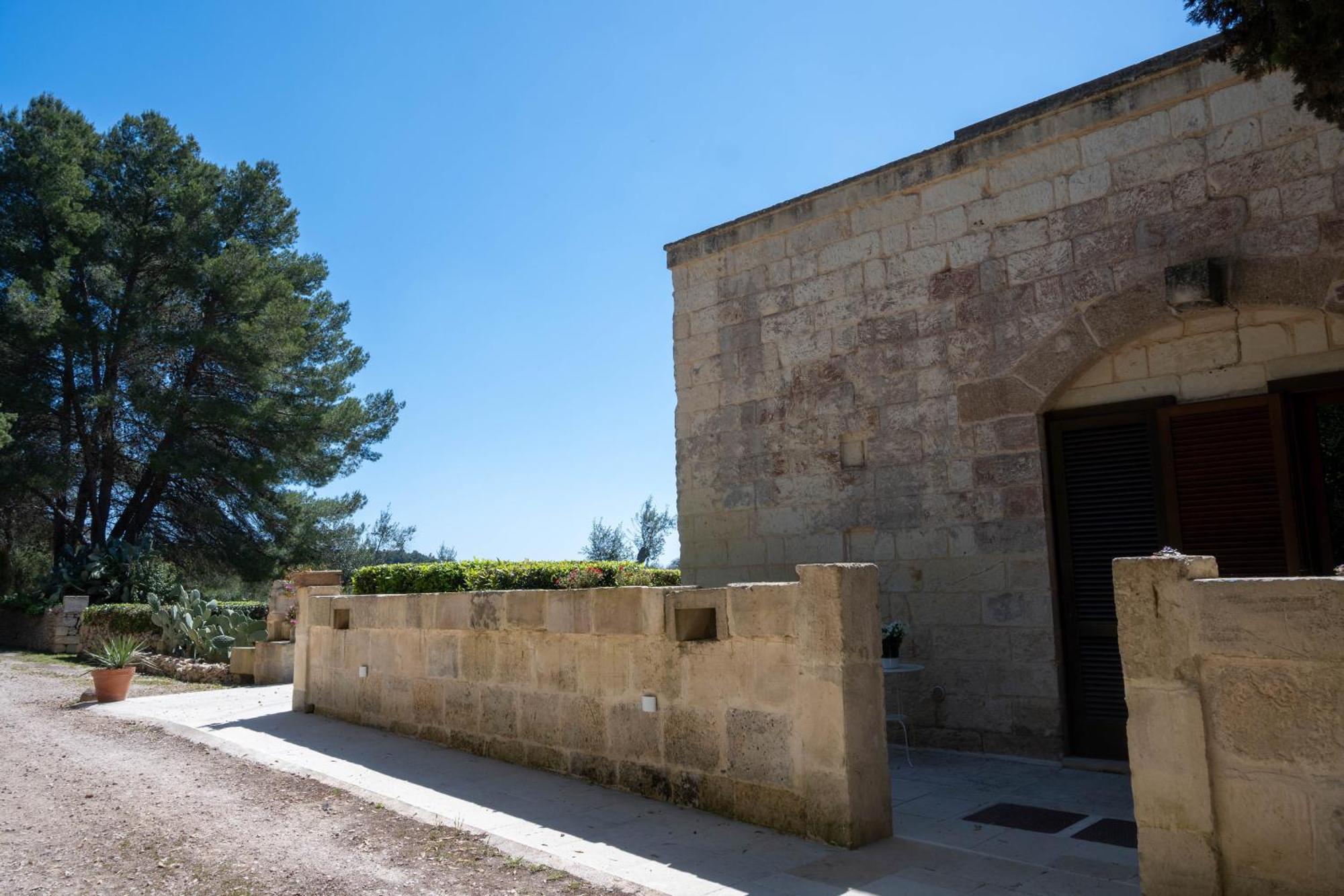 Agriturismo Masseria Del Bosco Makyva Borgagne Exteriör bild